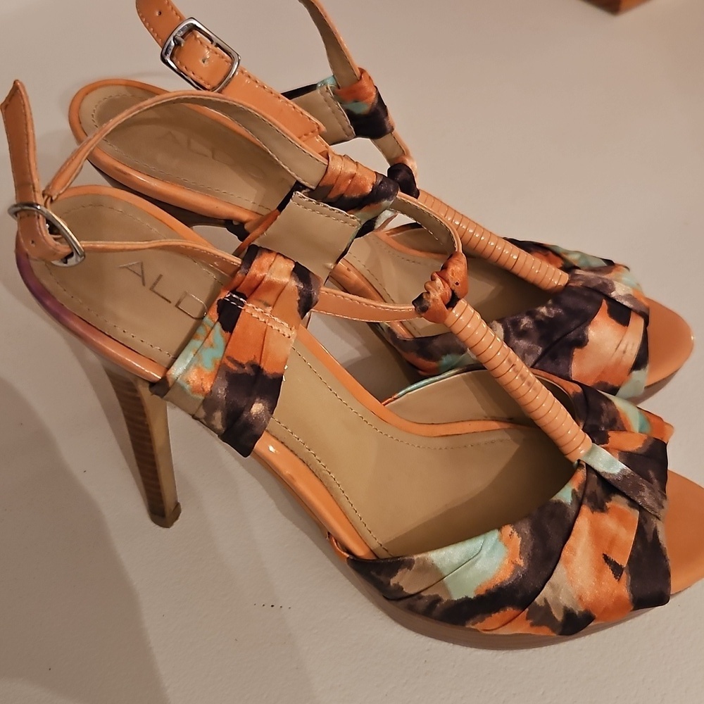 Aldo Women's Colorful Strappy Sandals - Picture 2 of 4